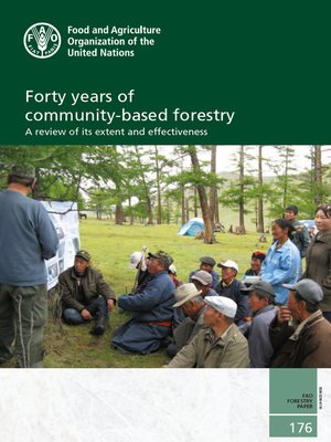 cover image of Forty Years of Community-Based Forestry